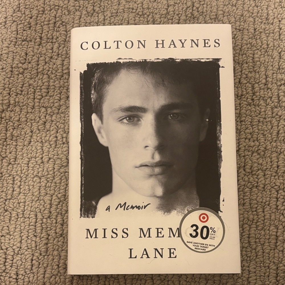 Colton Haynes 'Miss Memory Lane' Memoir